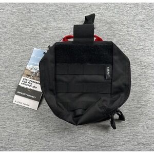 Everlit Survival Trauma Kit BAG ONLY Black Portable Travel Camping Hiking NEW